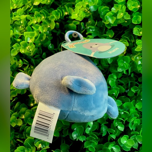 NWT Maeve the Manatee Clip Squishmallows 3" - Picture 3 of 6